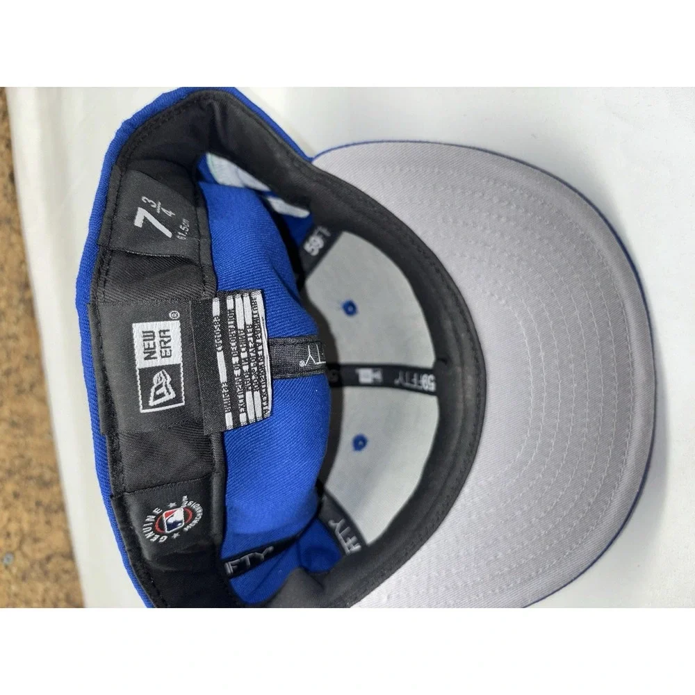 LA Dodgers Palm Trees,‎ New Era 59Fifty Fitted 6X World Series Patch, Size 7 3/4